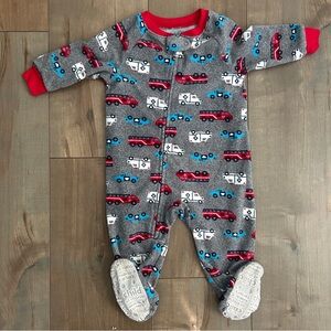 6-9M Carter's First Responder Fleece Footie